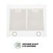Витяжка Interline UNNA BL A/60 PB/2/T колір білий A/60 PB/2/T фото 3