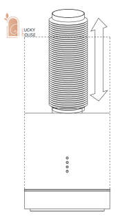 Витяжка Interline TUBE S BL A/60/T  BL A/60/T фото
