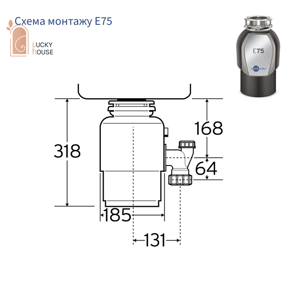 IN-SINK-ERATORMODEL 75-2 IN-SINK-ERATORMODEL 75-2 фото